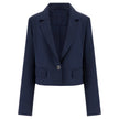 Blazer - LEILA SINGLE BREAST CROP BLAZE