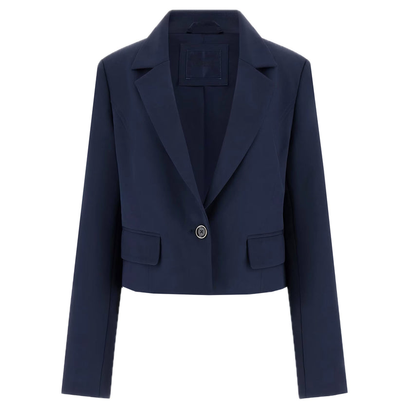 Blazer - LEILA SINGLE BREAST CROP BLAZE