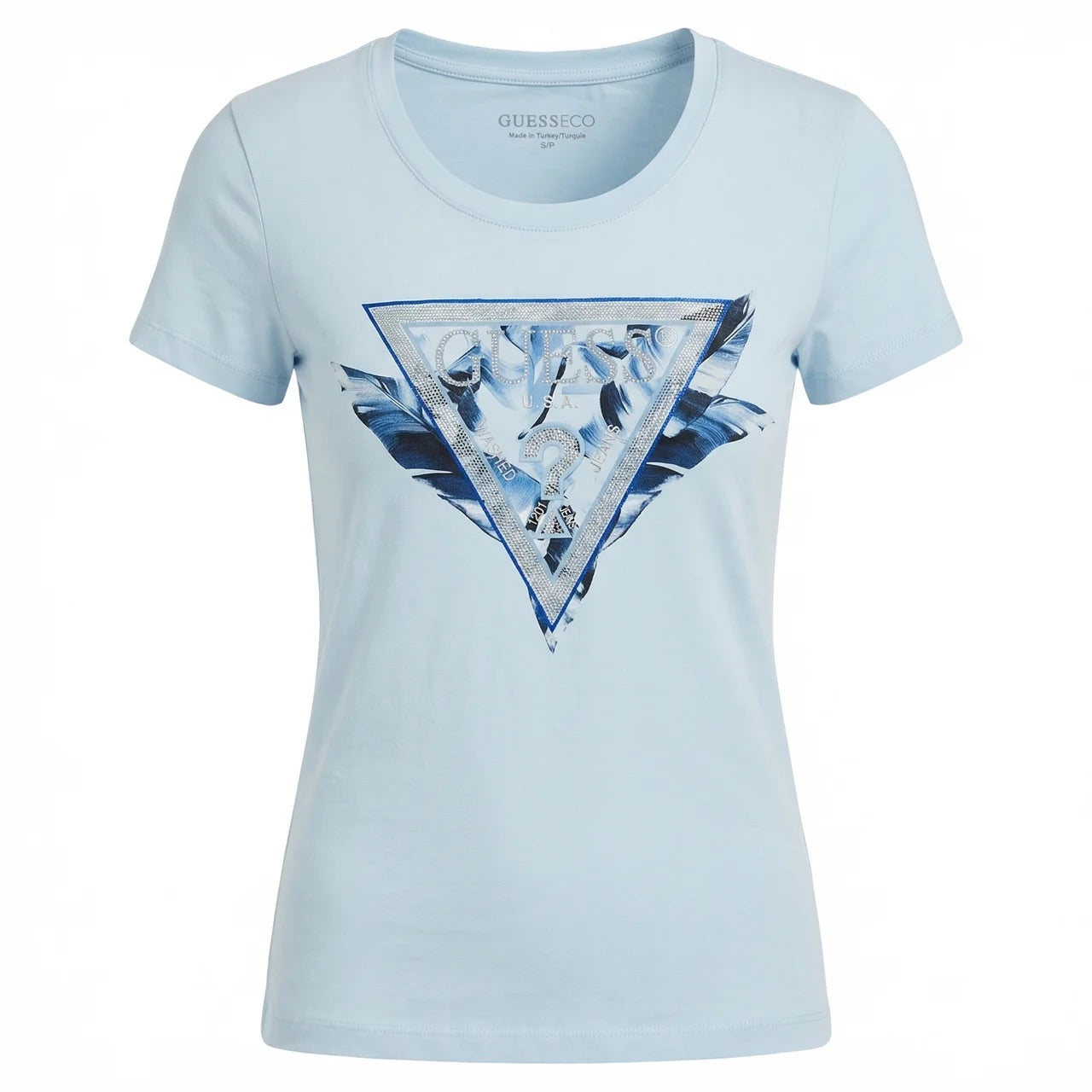 T-Shirt - SS CN FEATHER TRIANGLE TEE