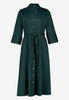 Hemdblusenkleid - Bindegürtel