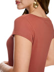Basicshirt - Baumwollstretch