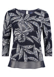 Blusenshirt - Alloverprint