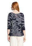 Blusenshirt - Alloverprint