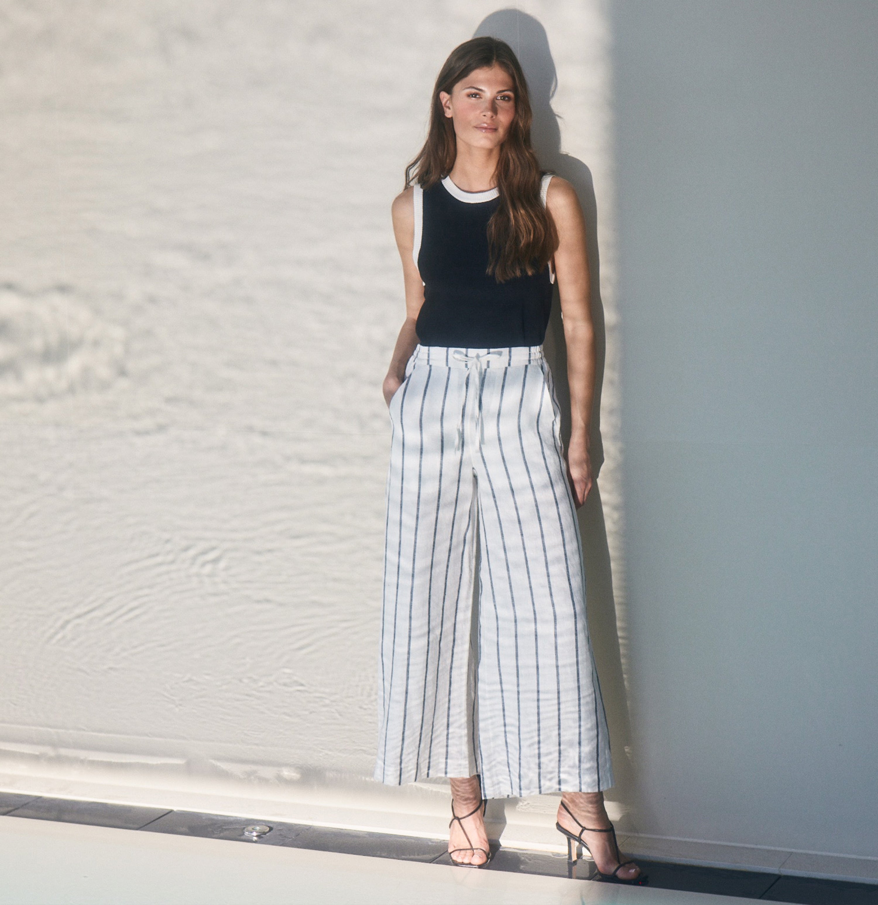 Leinenhose - Culotte