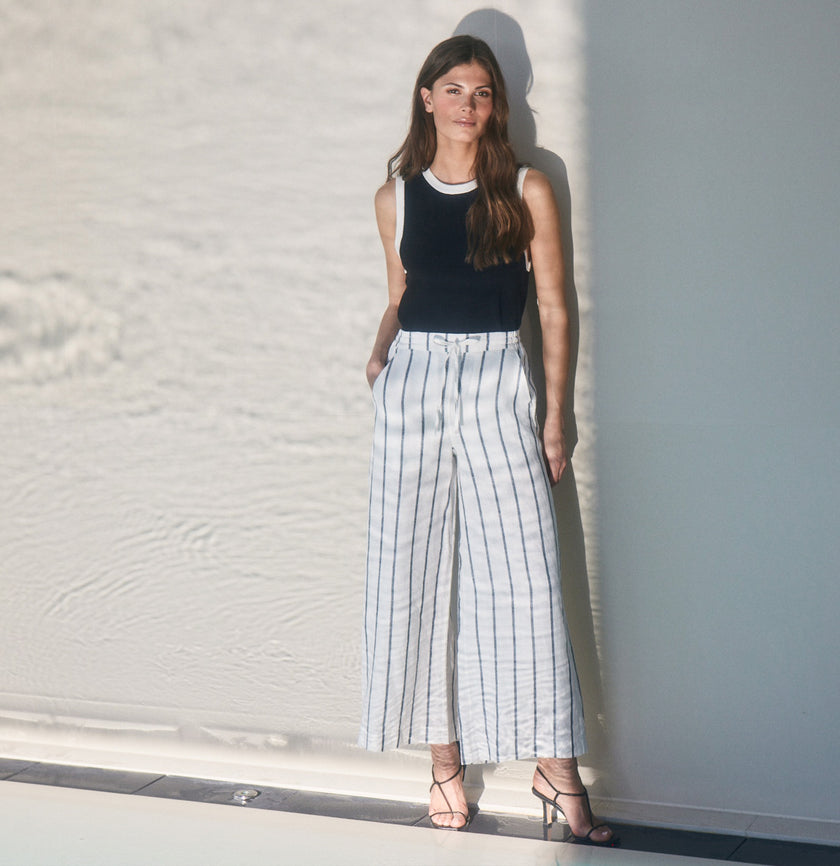 Leinenhose - Culotte