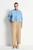 Bundfaltenhosen- High Waist