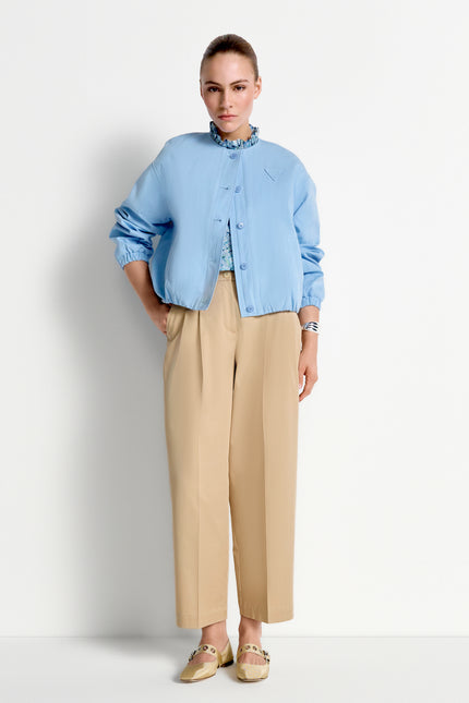 Bundfaltenhosen- High Waist