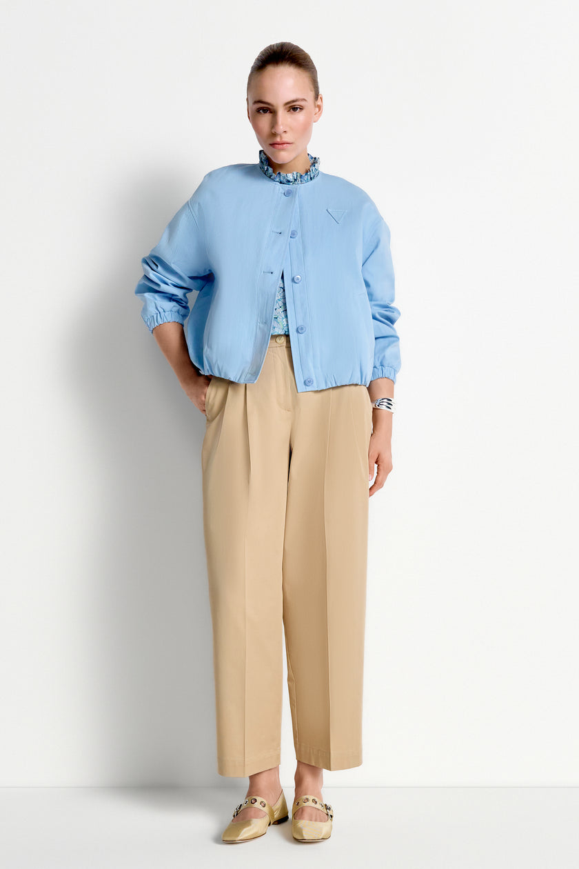 Bundfaltenhosen- High Waist