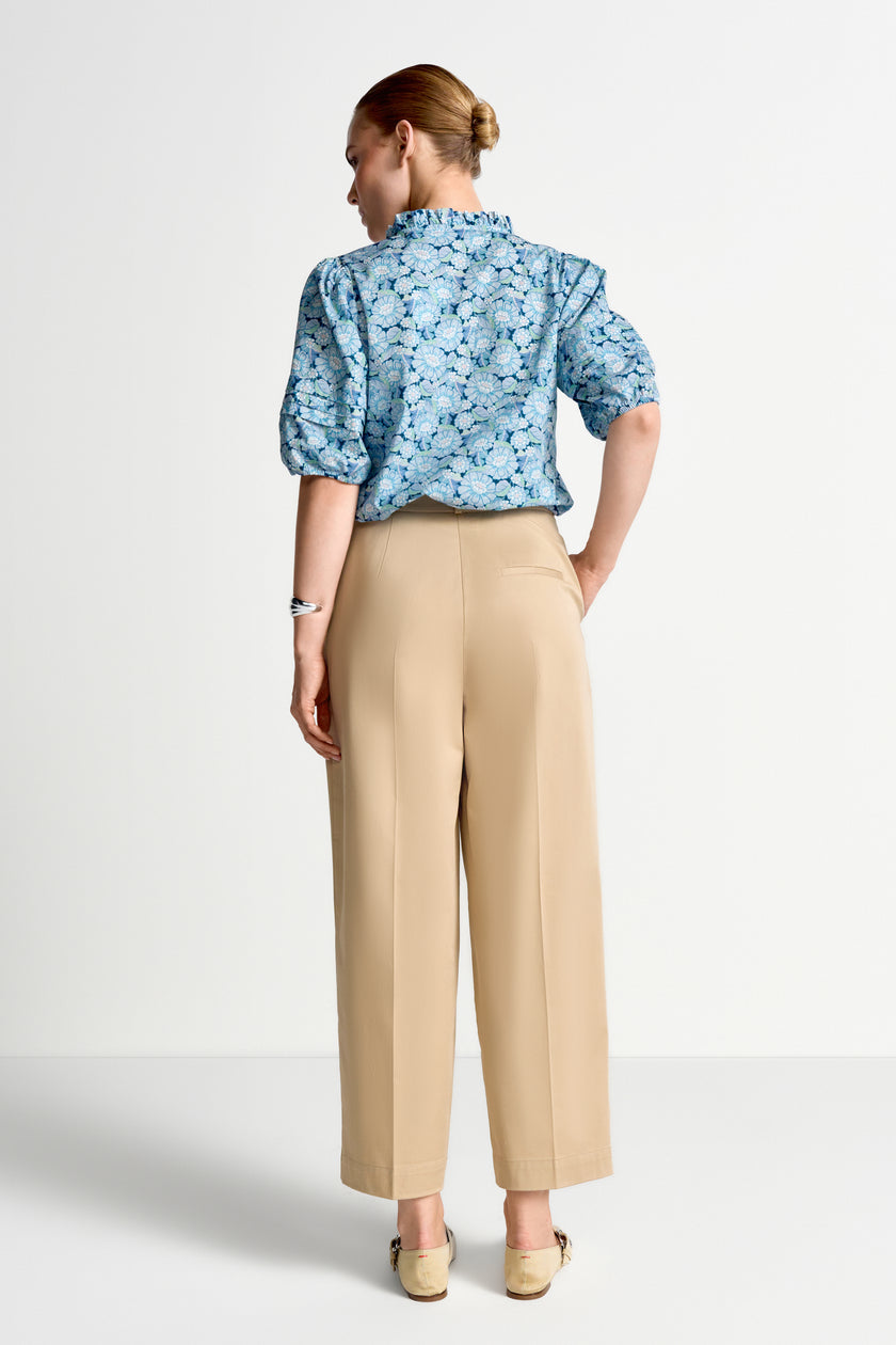 Bundfaltenhosen- High Waist