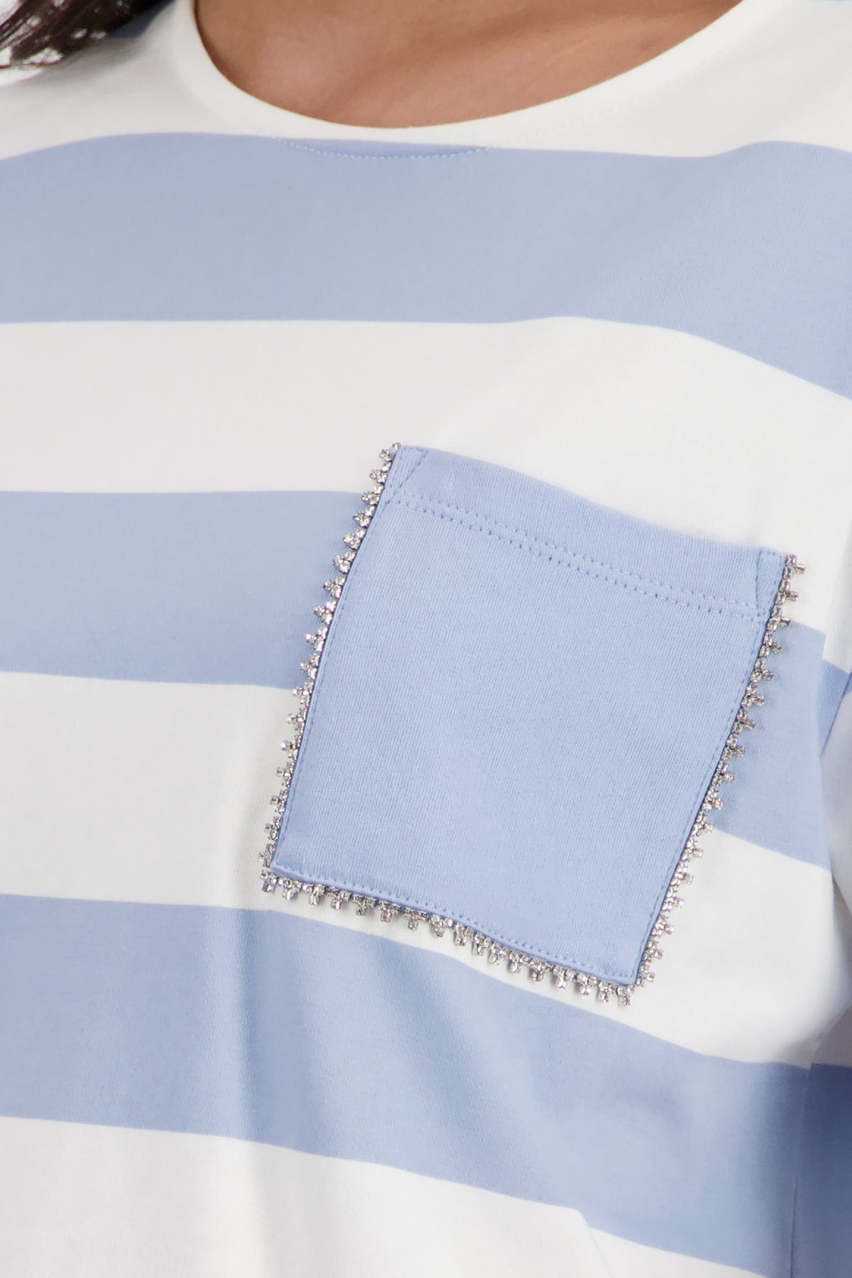 Sweatshirt - Blockstreifen