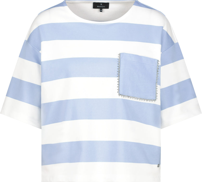 Sweatshirt - Blockstreifen