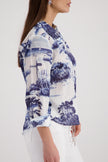 Bluse - Alloverprint
