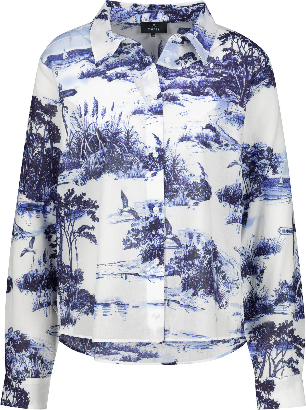 Bluse - Alloverprint