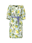 Kleid  - Zitronenprint