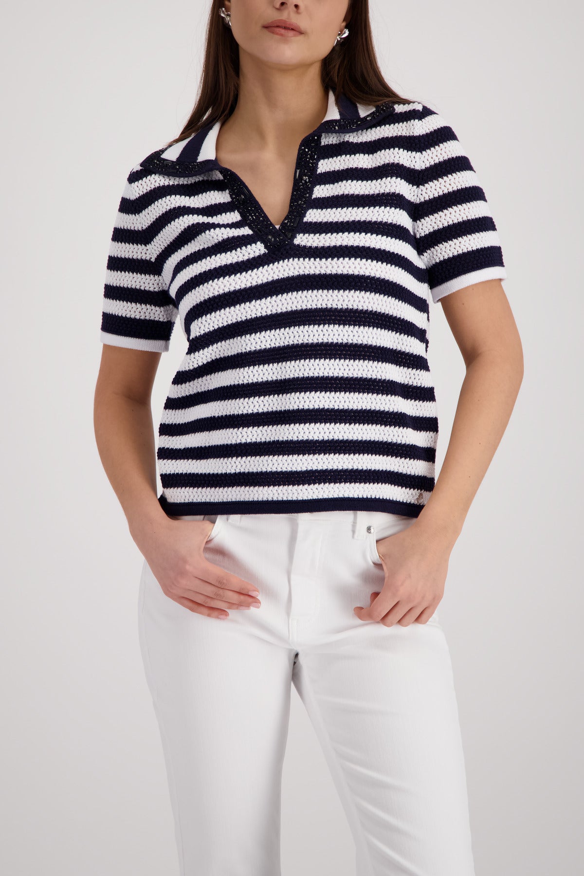 Pullover - Polokragen