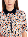 ONLINE EXKLUSIV - Polo Kleid - Margeriten-Print