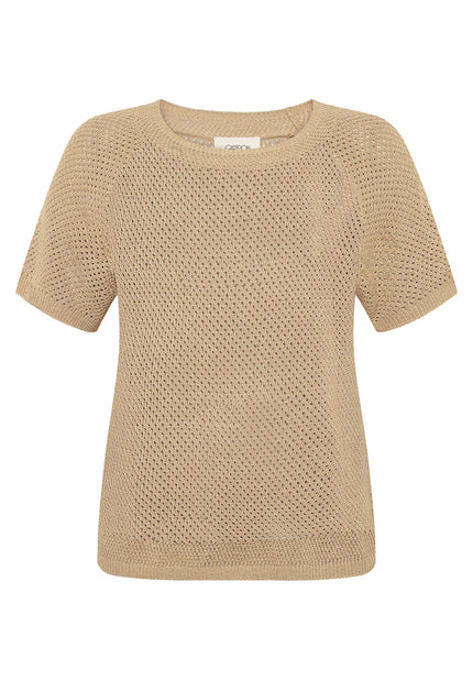 Strickpullover - Ajourmuster