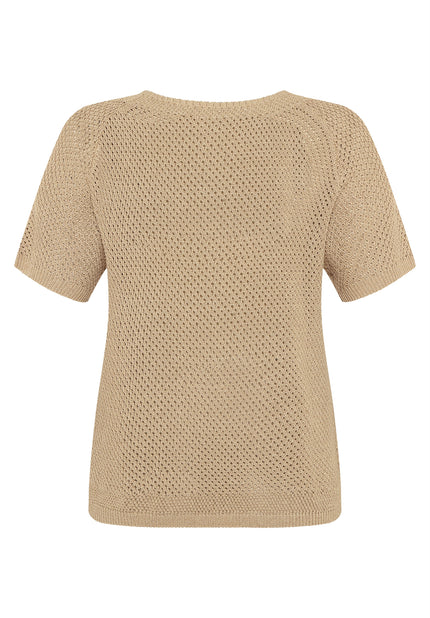 Strickpullover - Ajourmuster