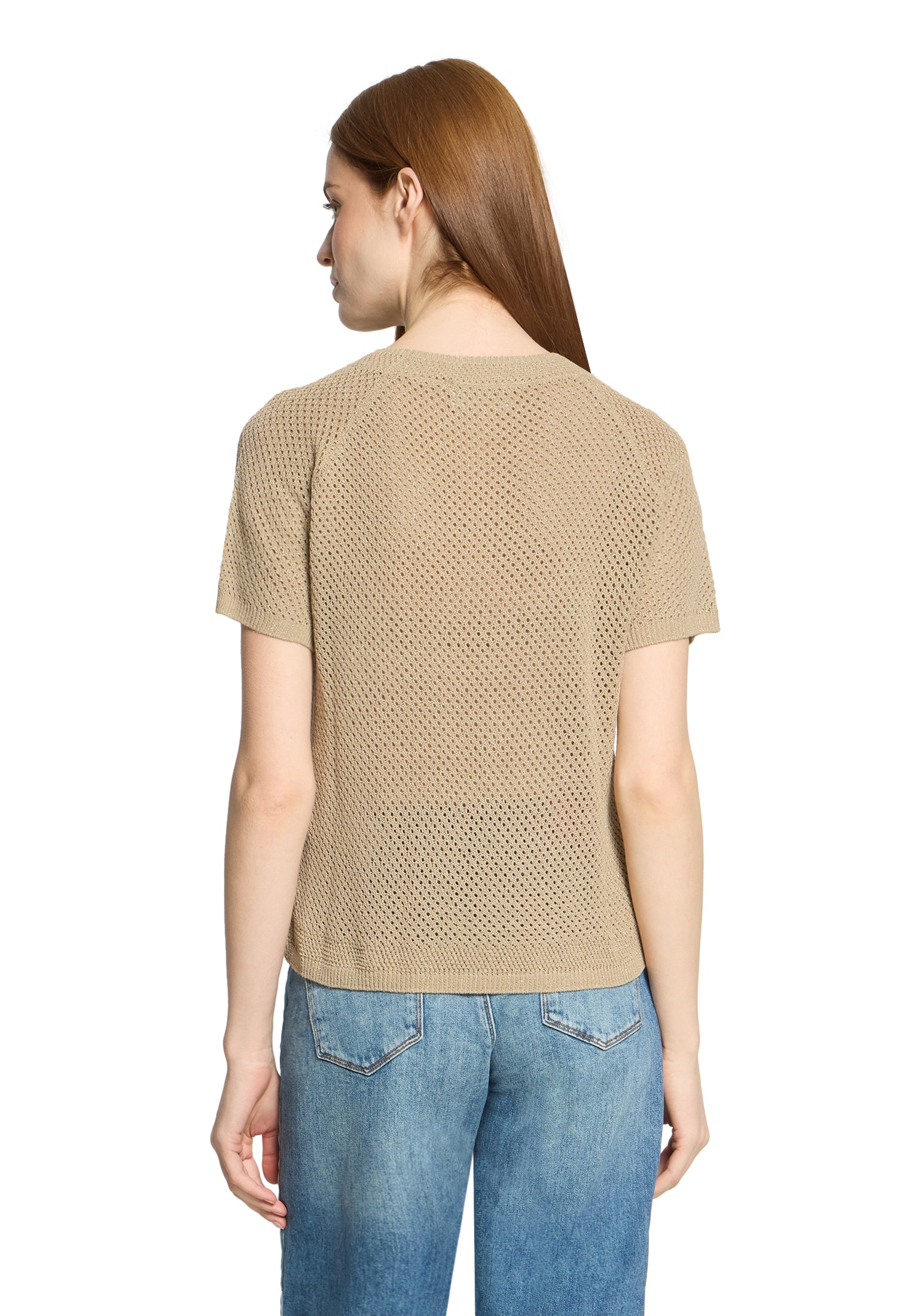 Strickpullover - Ajourmuster
