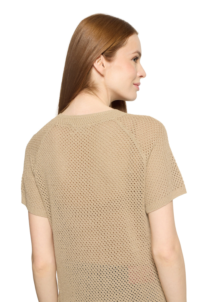Strickpullover - Ajourmuster