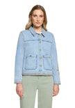 Jeansjacke - Stickerei