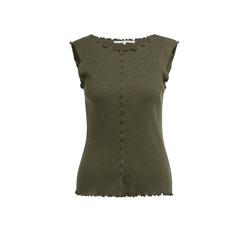 Rippshirt - Muschelsaum