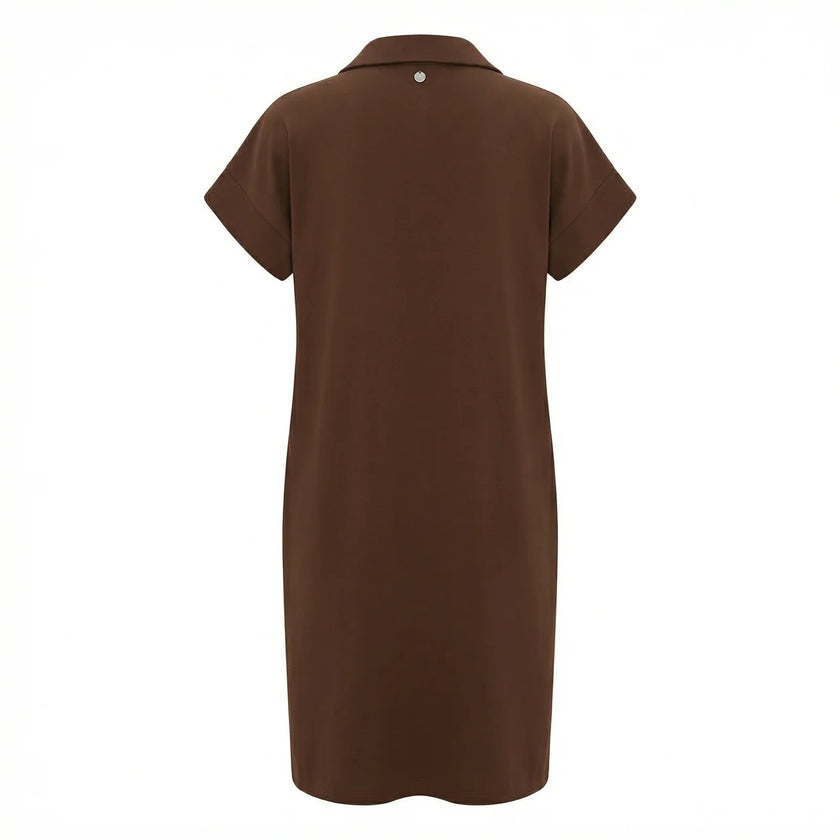 Kleid - Polokragen