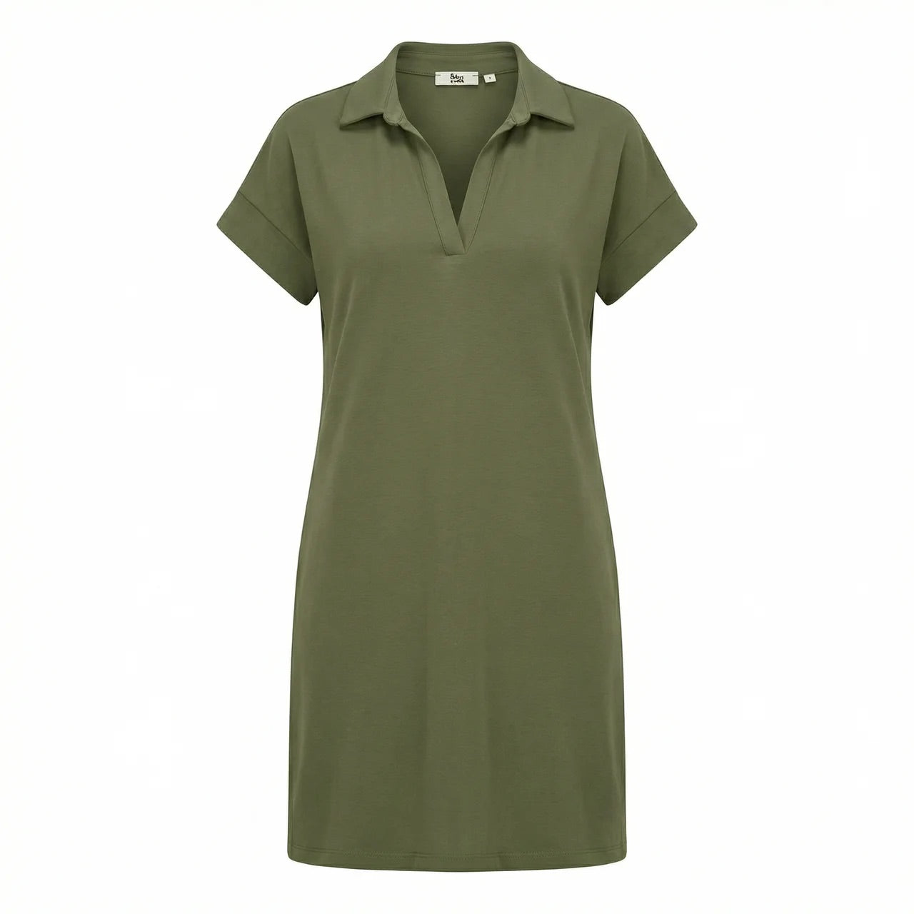 Kleid - Polokragen