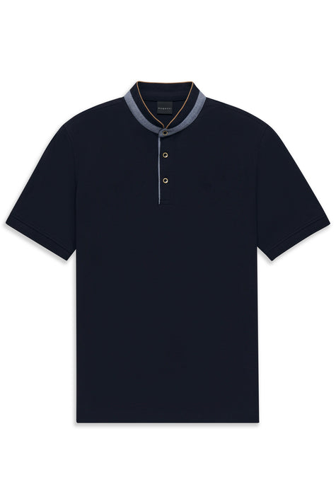 Poloshirt - Stehkragen