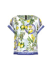 Bluse - Zitronenprint