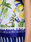 Bluse - Zitronenprint