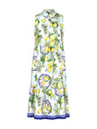 Kleid - Zitronen-Print