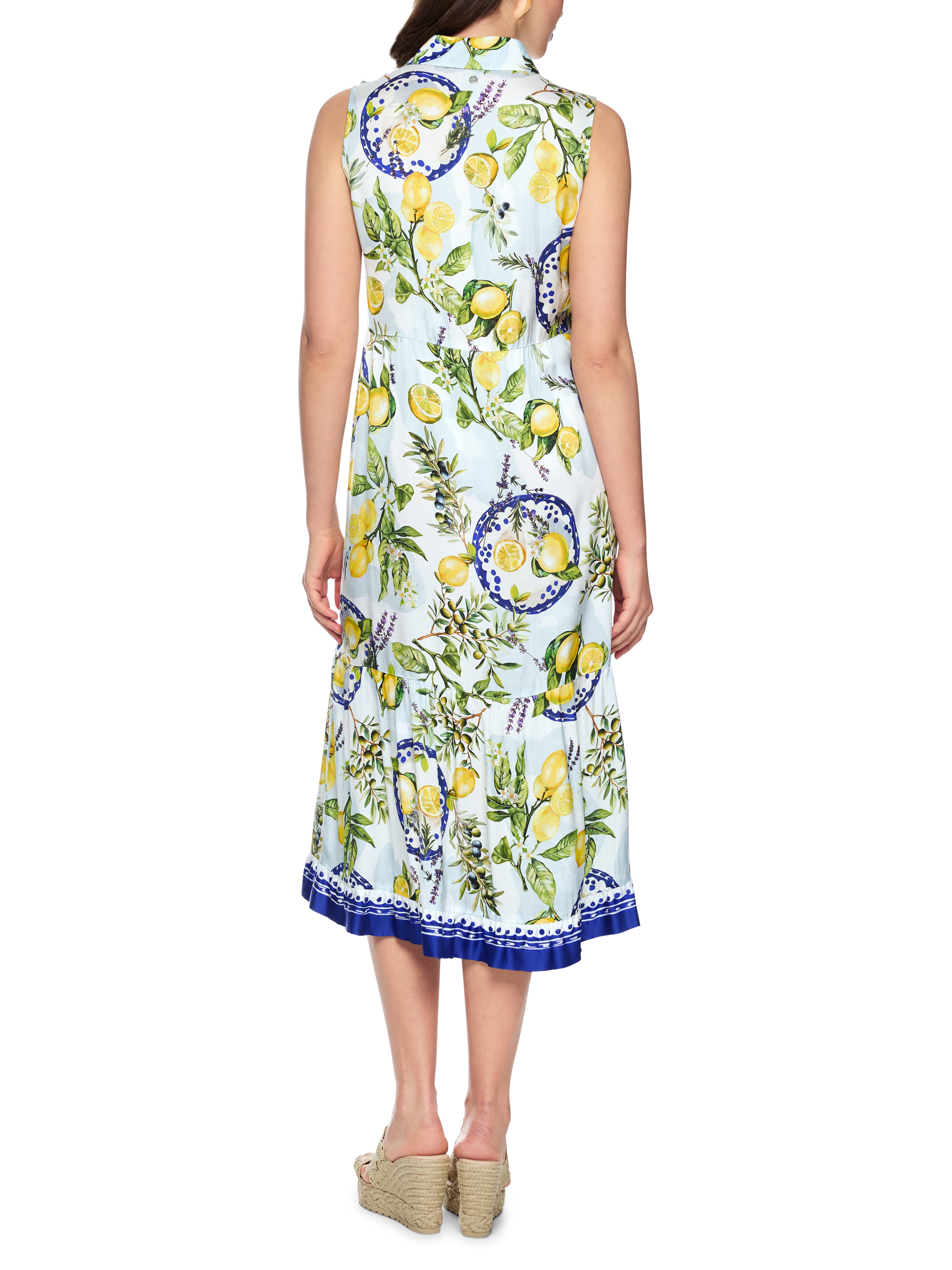 Kleid - Zitronen-Print