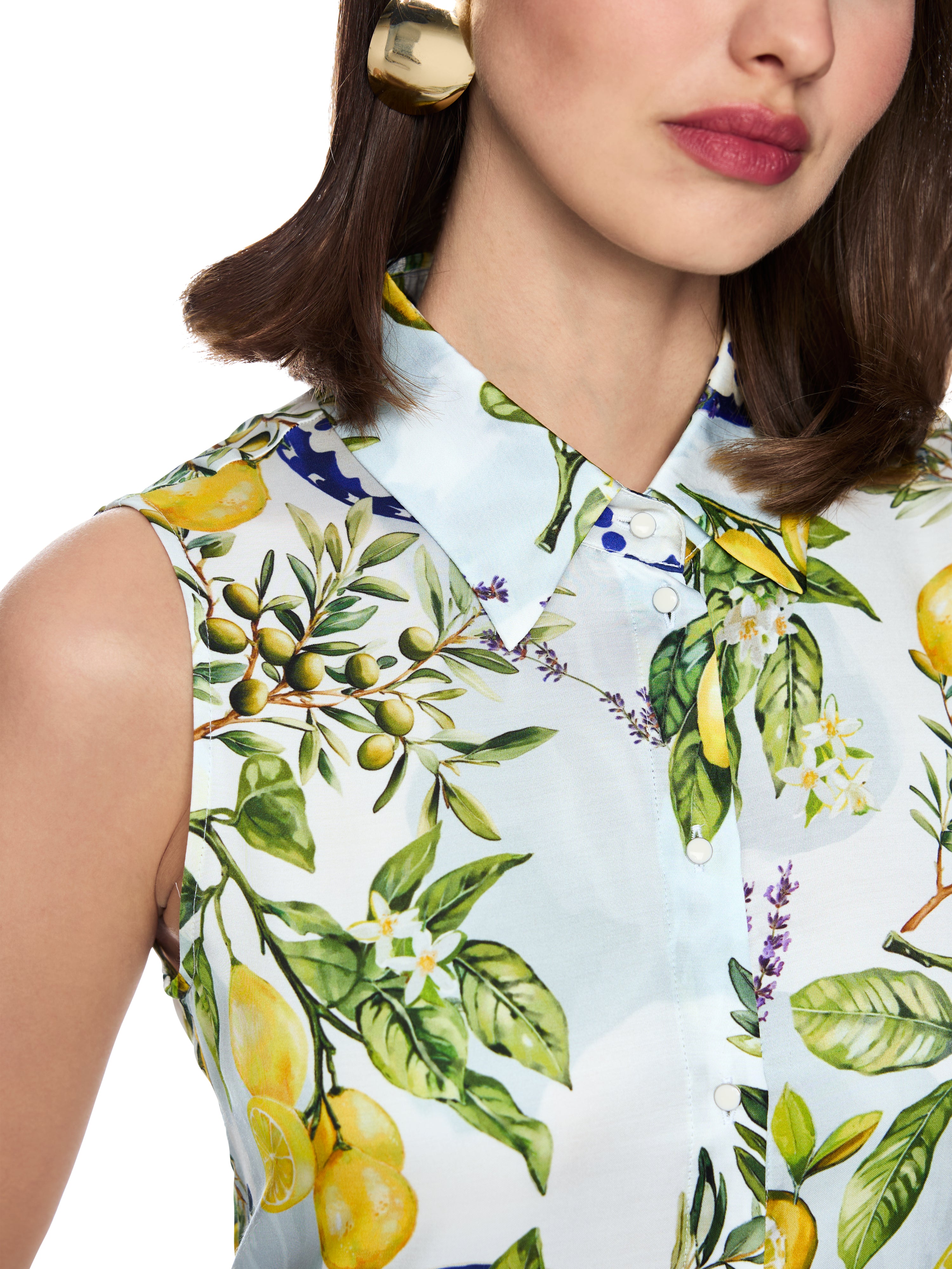 Kleid - Zitronen-Print