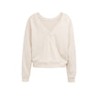 Sweatshirt - Wickeldetail