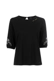 Shirt - Lochstickerei