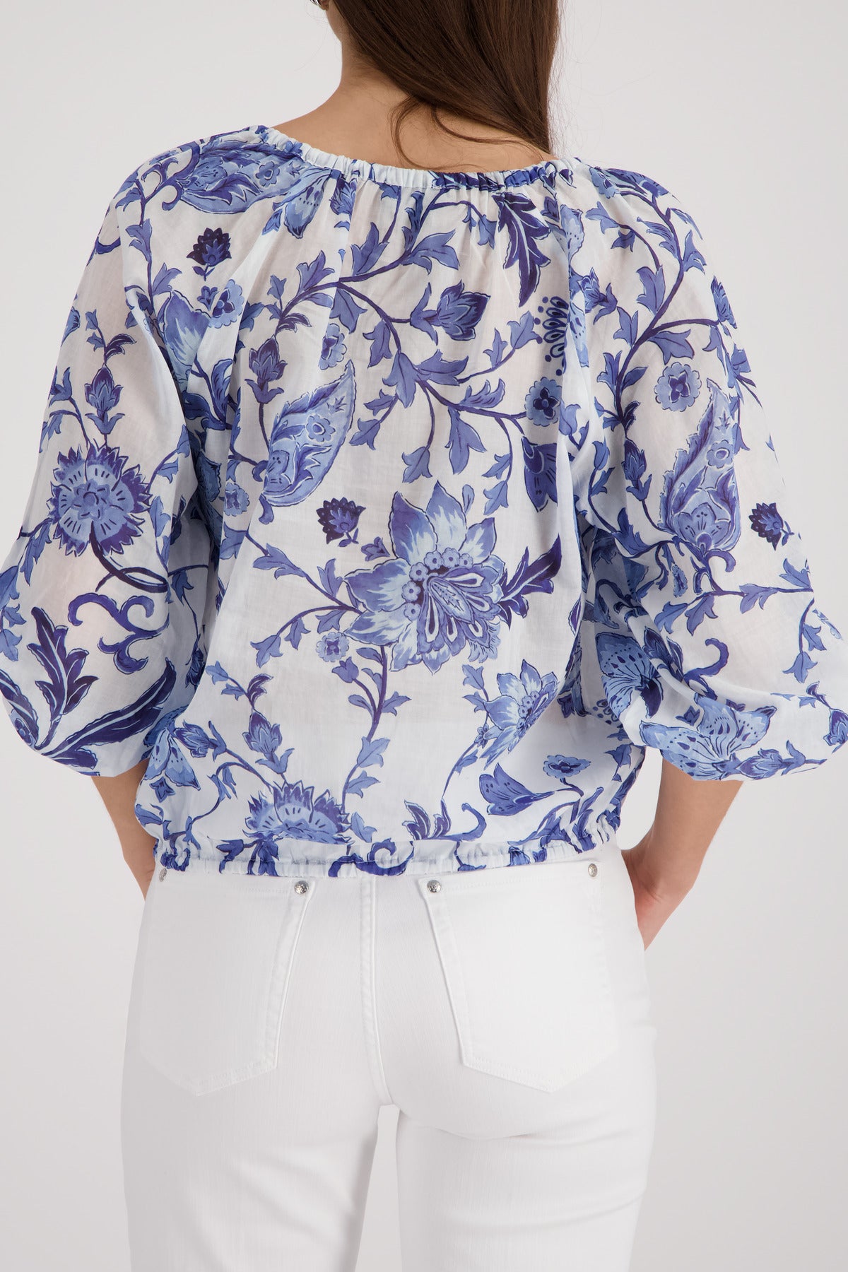 Bluse - Allover-Print