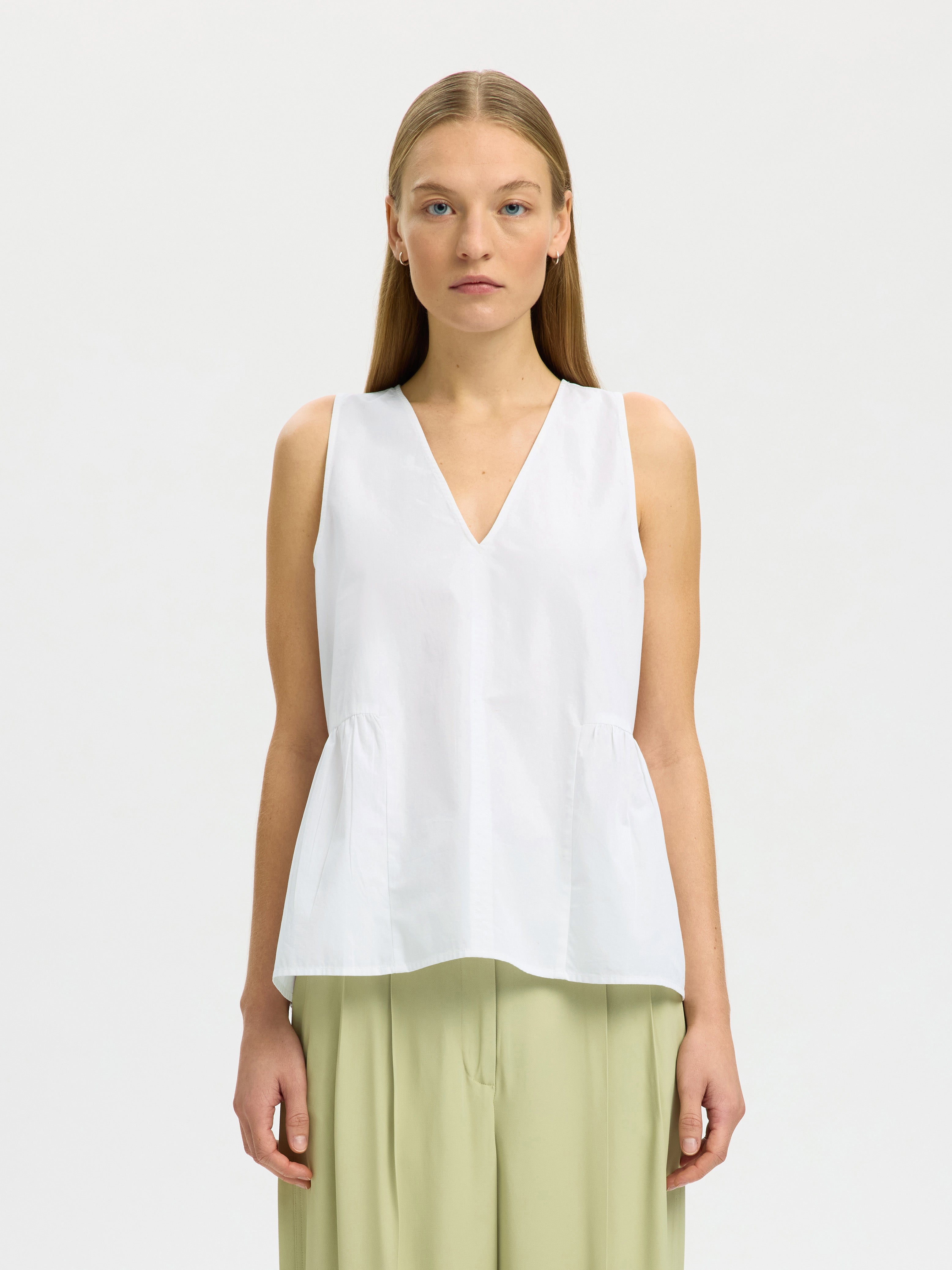 Bluse - V-Neck