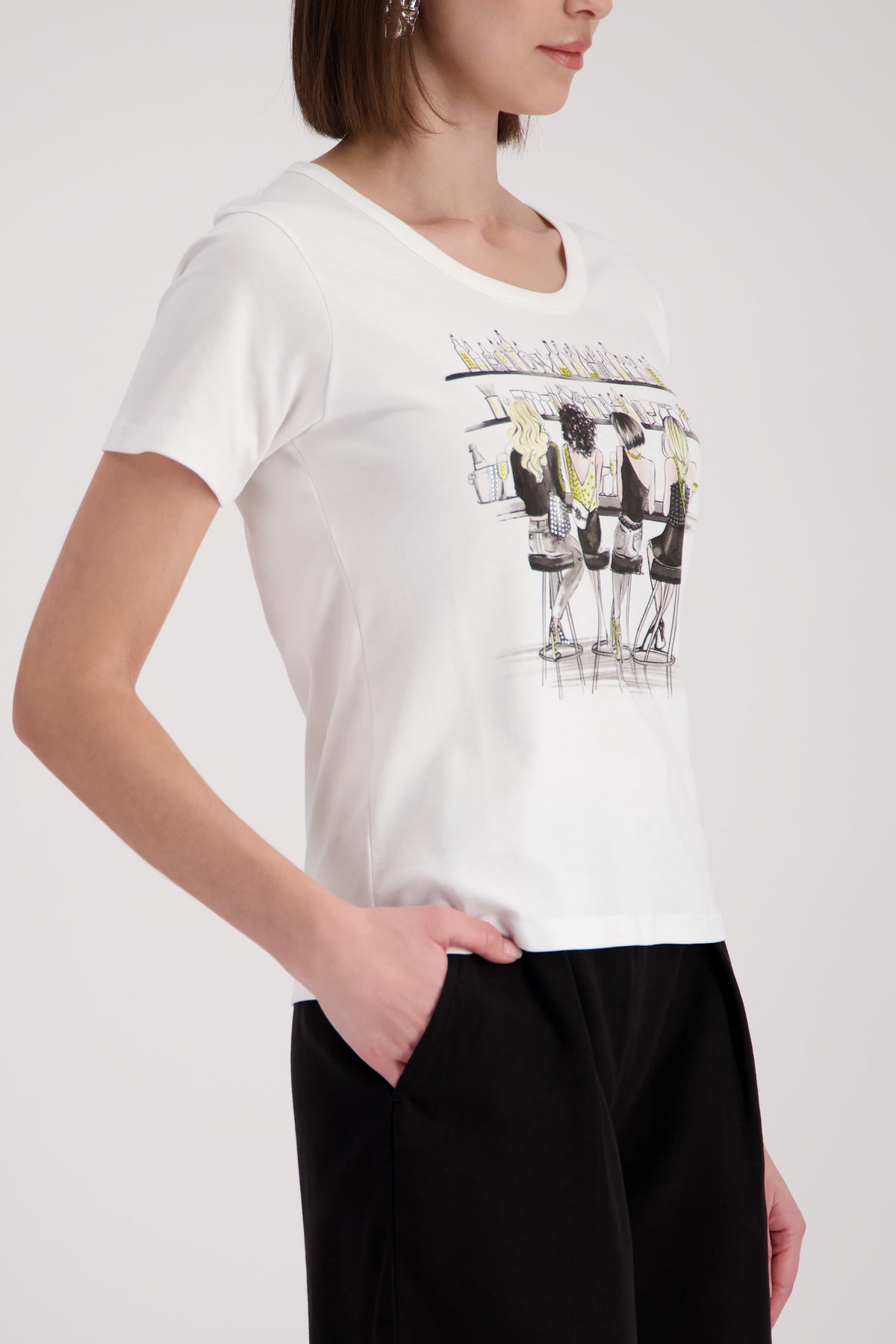 T-Shirt - Strassbesatz