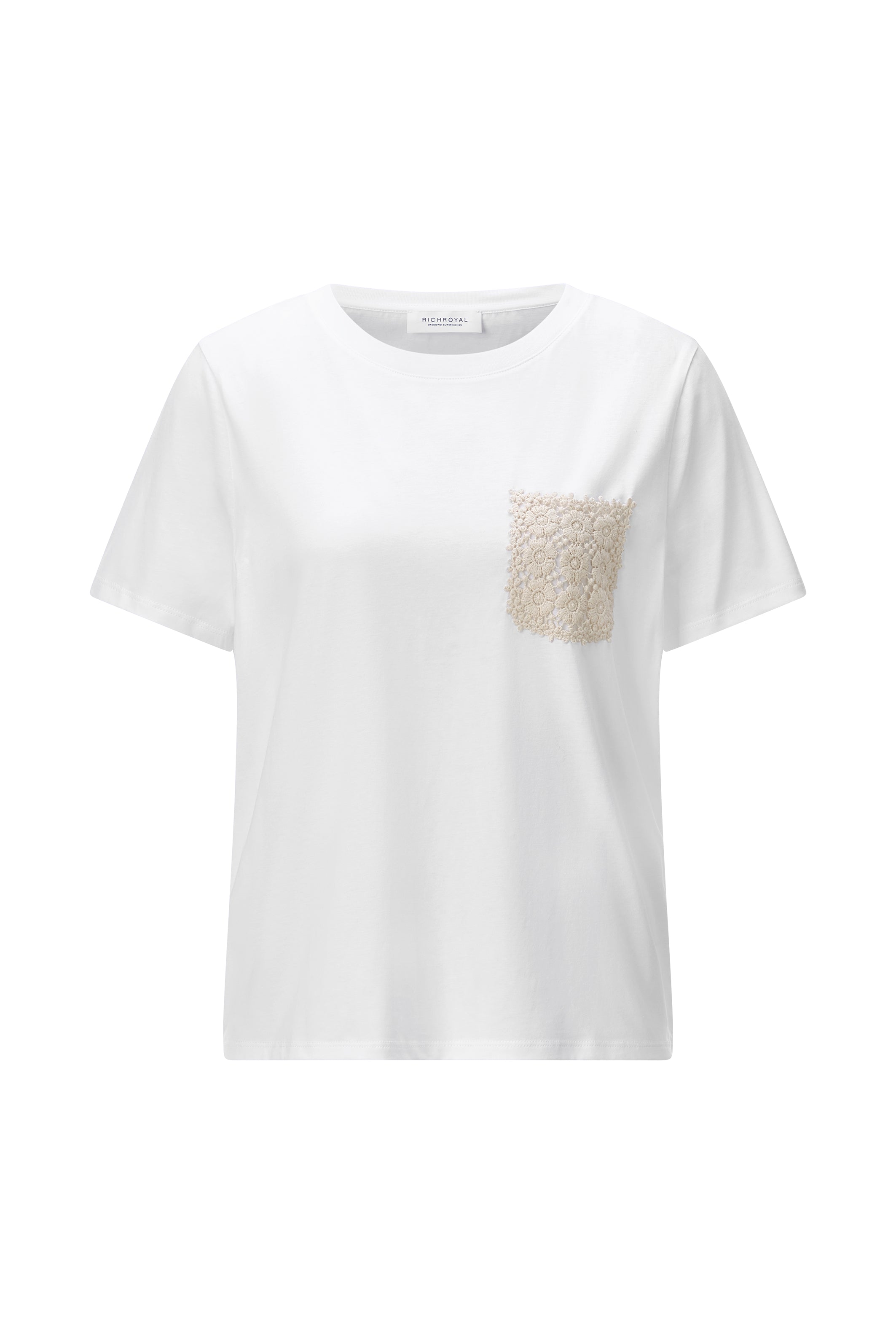 Shirt - Häkelspitzentasche