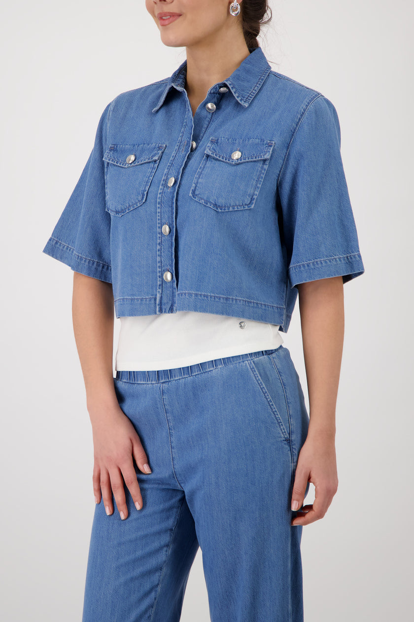 Jeansjacke - Lyocell