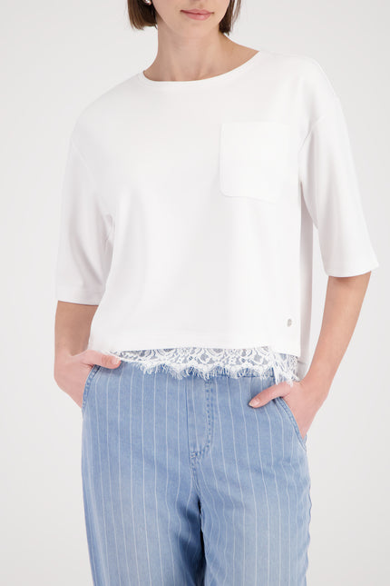 T-Shirt - Spitzenborte