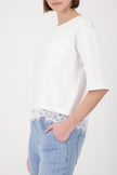 T-Shirt - Spitzenborte
