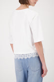 T-Shirt - Spitzenborte