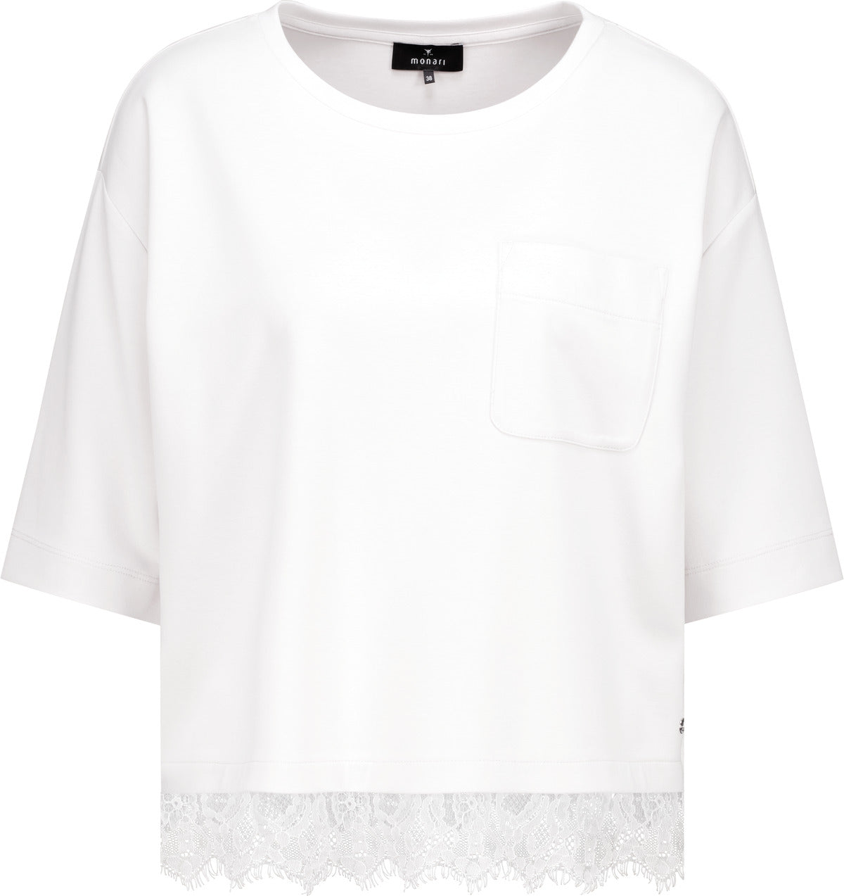 T-Shirt - Spitzenborte