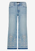 Jeans  - Stickerei