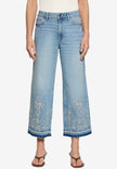 Jeans  - Stickerei