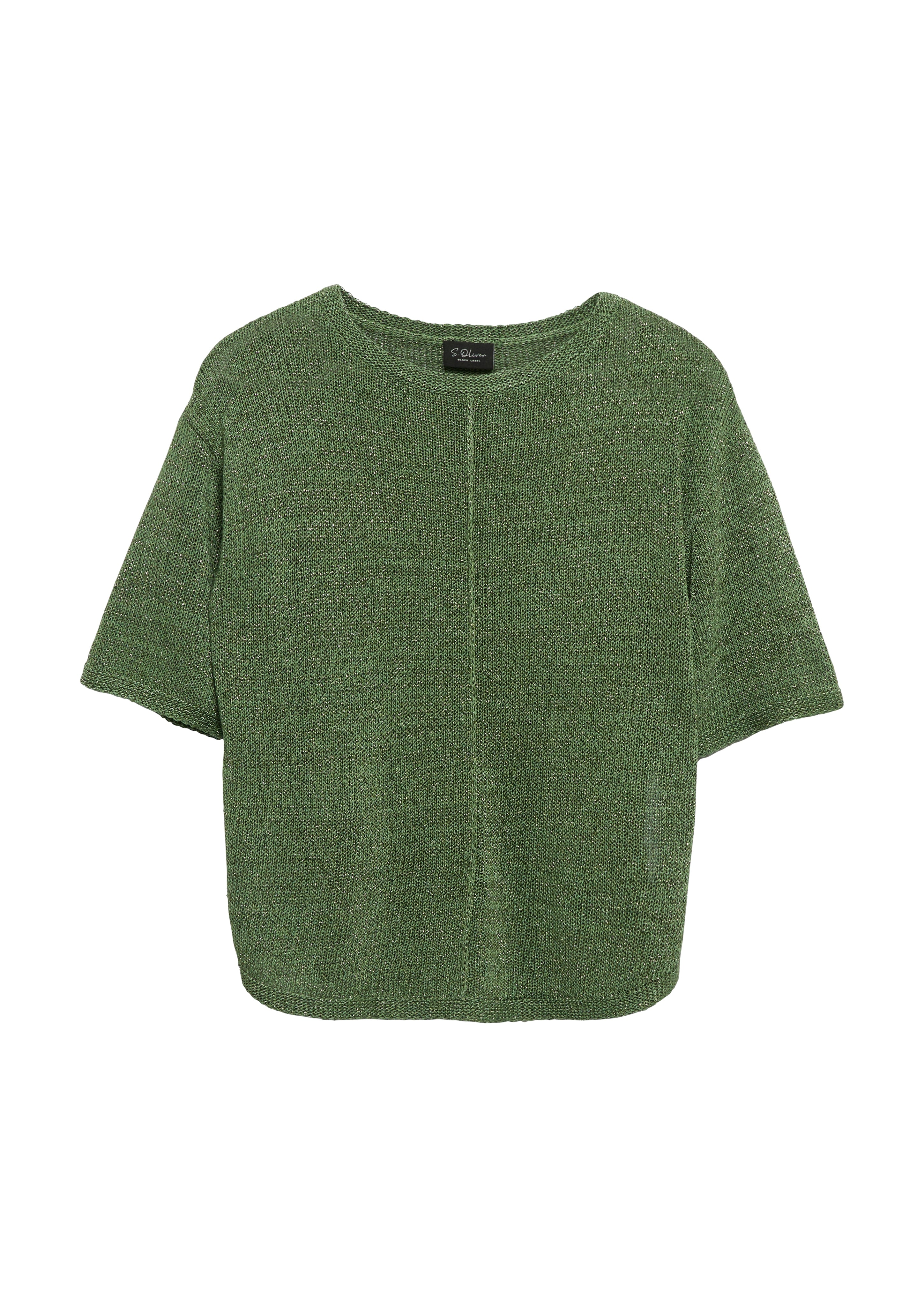 Strickpullover - Glitzergarn