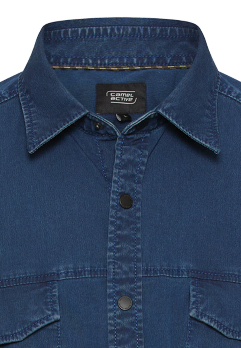 Hemd - Denim-Optik