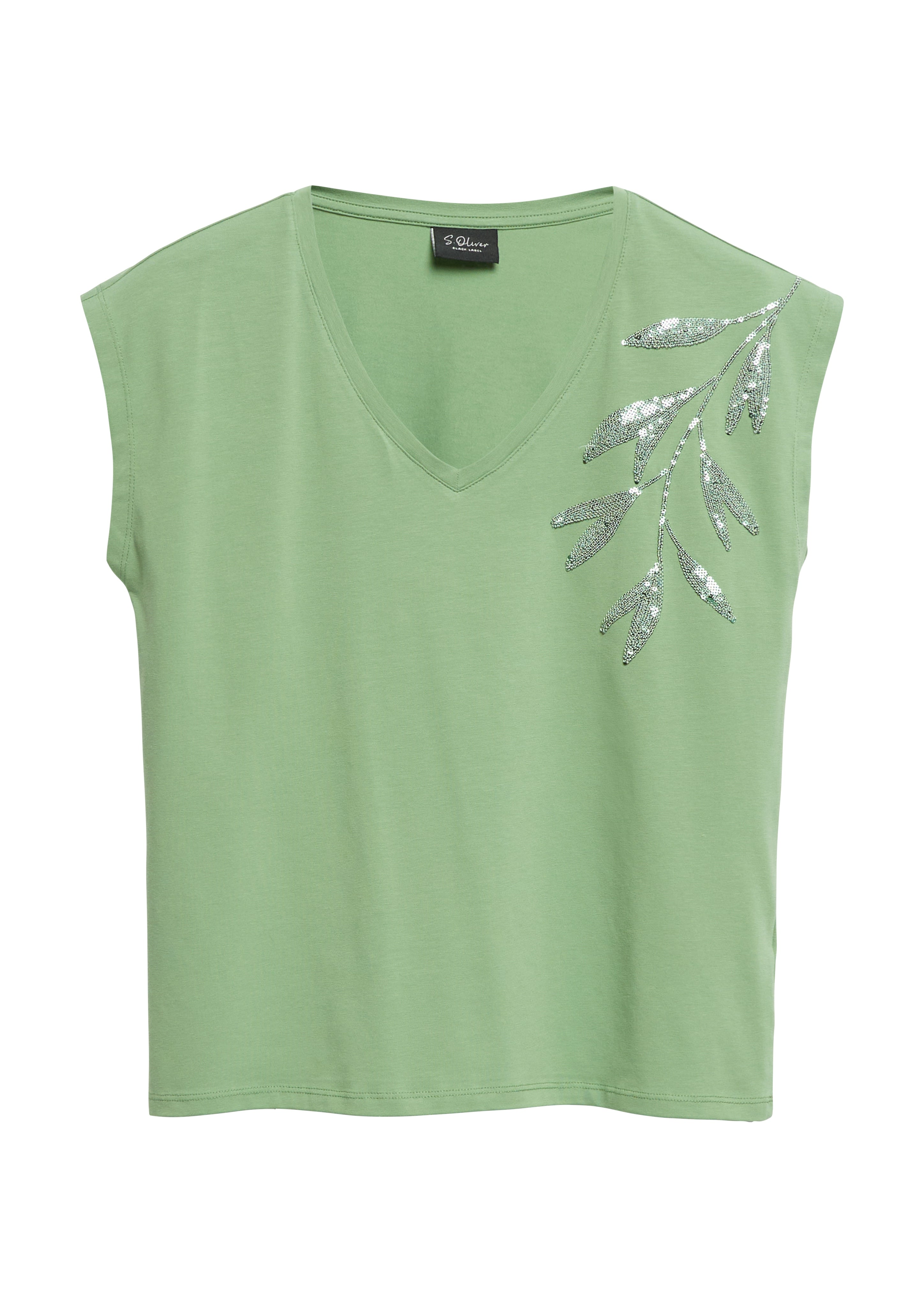 T-Shirt - Paillettenbesatz
